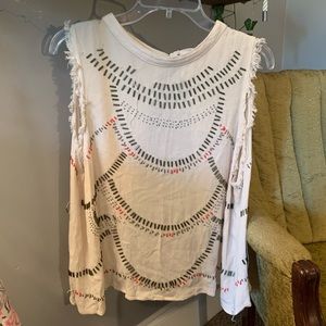 Beaded bohemian tank